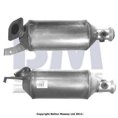 BM CATALYSTS bm11106p -  Сажевый / частичный фильтр, система выхлопа ОГ